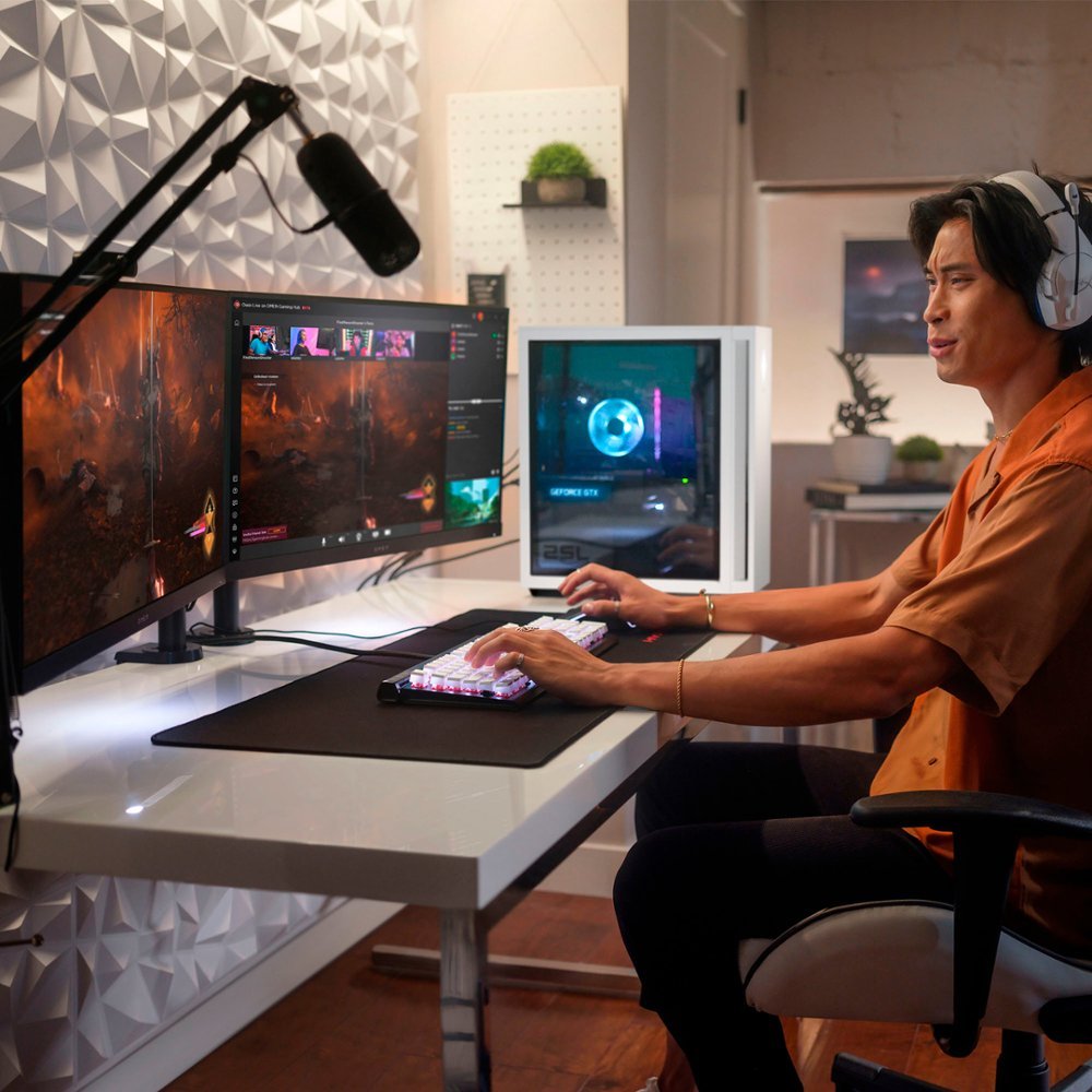 HP OMEN - 25L Gaming Desktop - Intel Core i3-13100F - 8GB DDR5 Memory - NVIDIA GeForce GTX 1660 SUPER - 512GB SSD - White