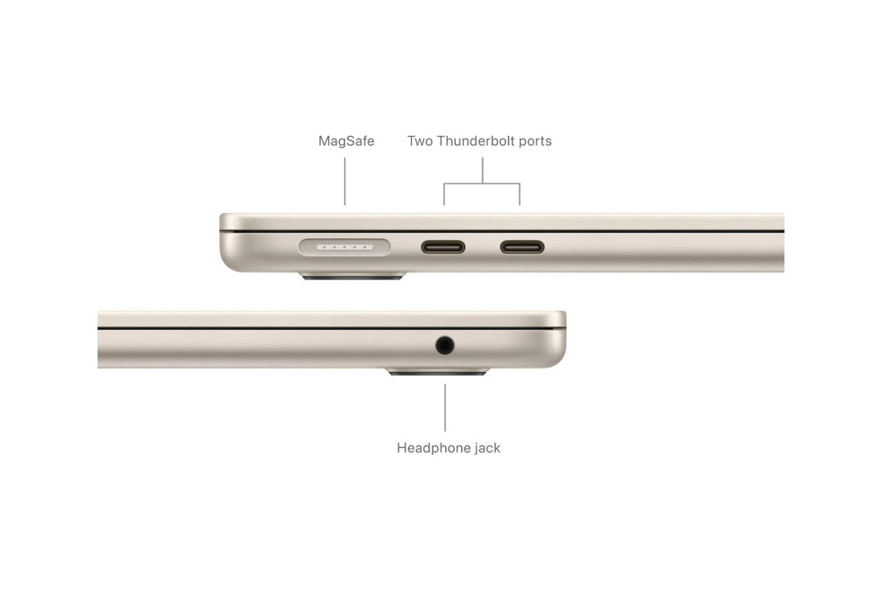MacBook Air 13-inch Laptop - Apple M3 chip - 8GB Memory - 256GB SSD (Latest Model)