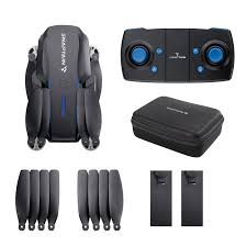 Snaptain - S5C Elite 1080p Drone with Remote Controller - Black