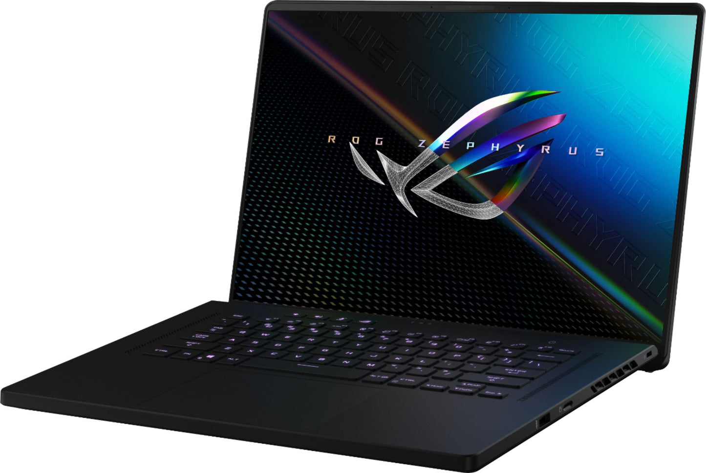 ASUS - ROG Zephyrus M16 GU603 Gaming Laptop - Intel Core i9 - 16GB Memory - NVIDIA RTX3060 - 1TB SSD - Off Black