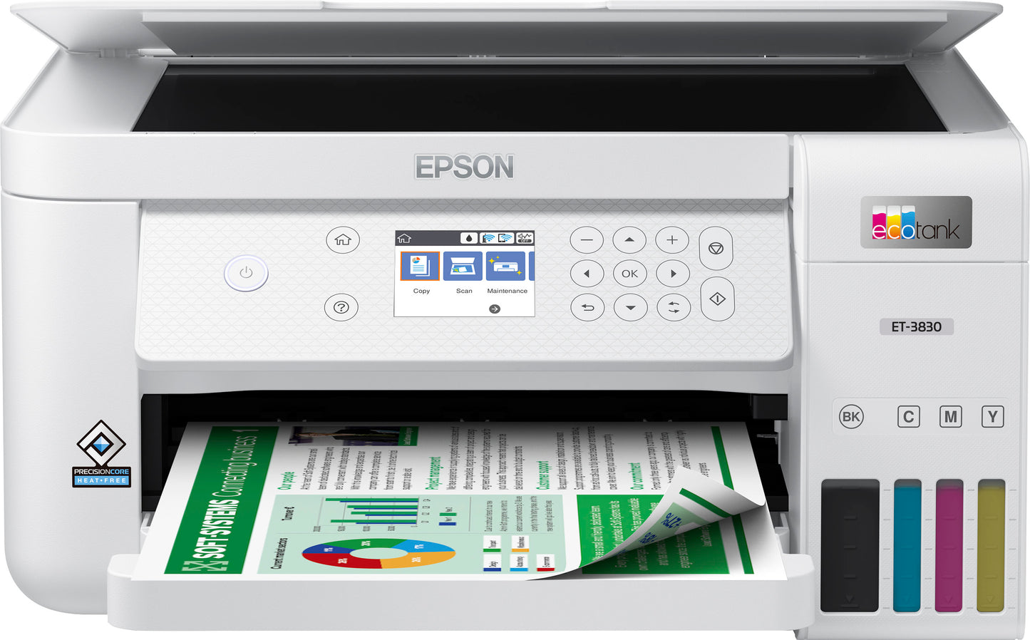 Epson - EcoTank ET-3830 All-in-One Cartridge-Free Supertank Printer