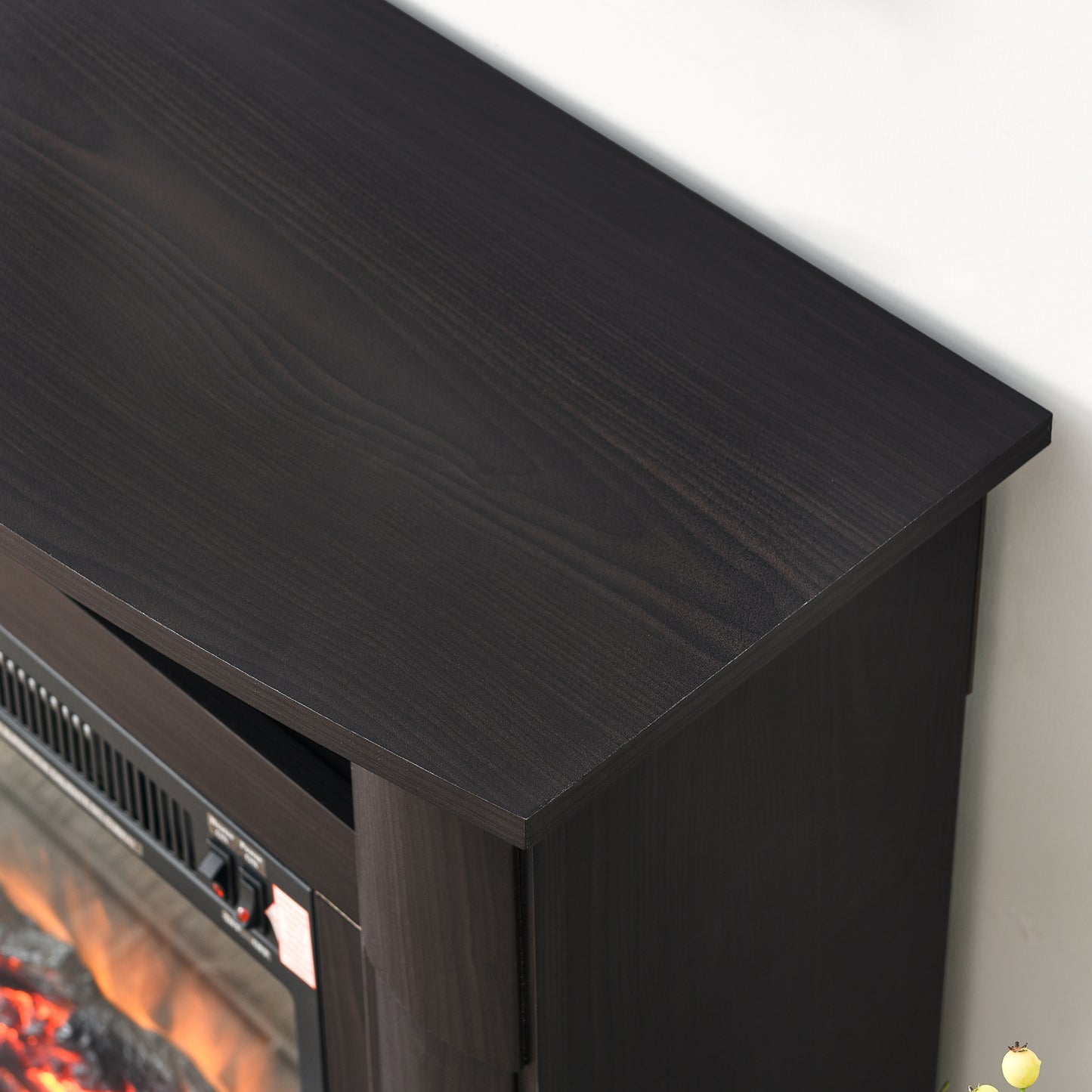 TV Stand for TVs up to 48" with Electric Fireplace