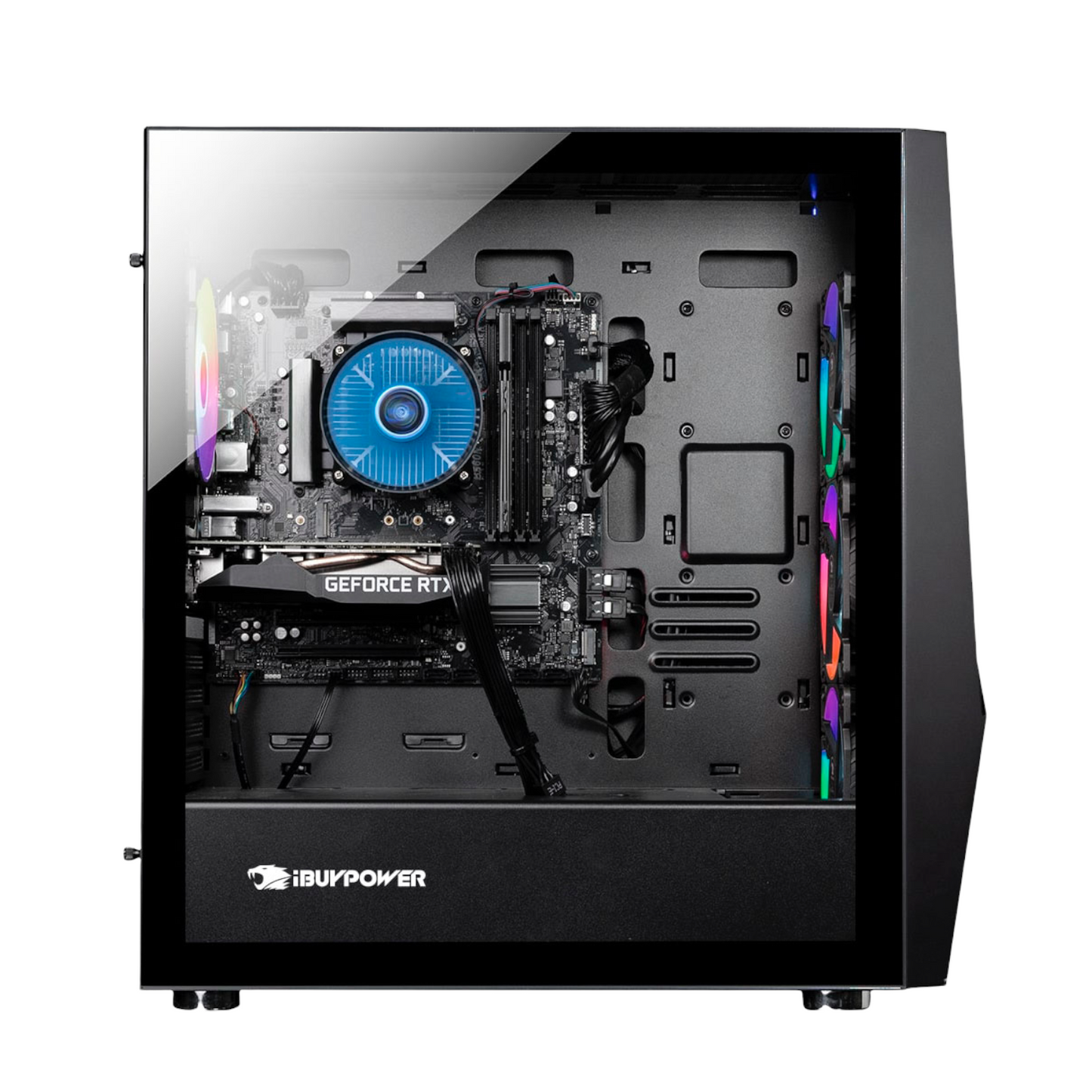 iBUYPOWER - Slate MR Gaming Desktop - Intel i5 11400F 8 GB Memory -NVIDIA GeForce GTX 1050 Ti 4GB - 480GB SSD + 1TB HDD