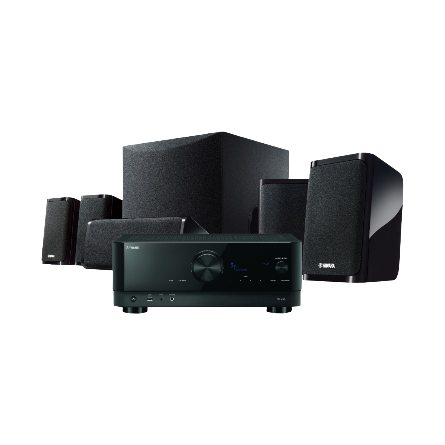 Yamaha - SimpleTronics LLC 8K System Premium All-in-One with YHT-5960 Home HDMI Theater –