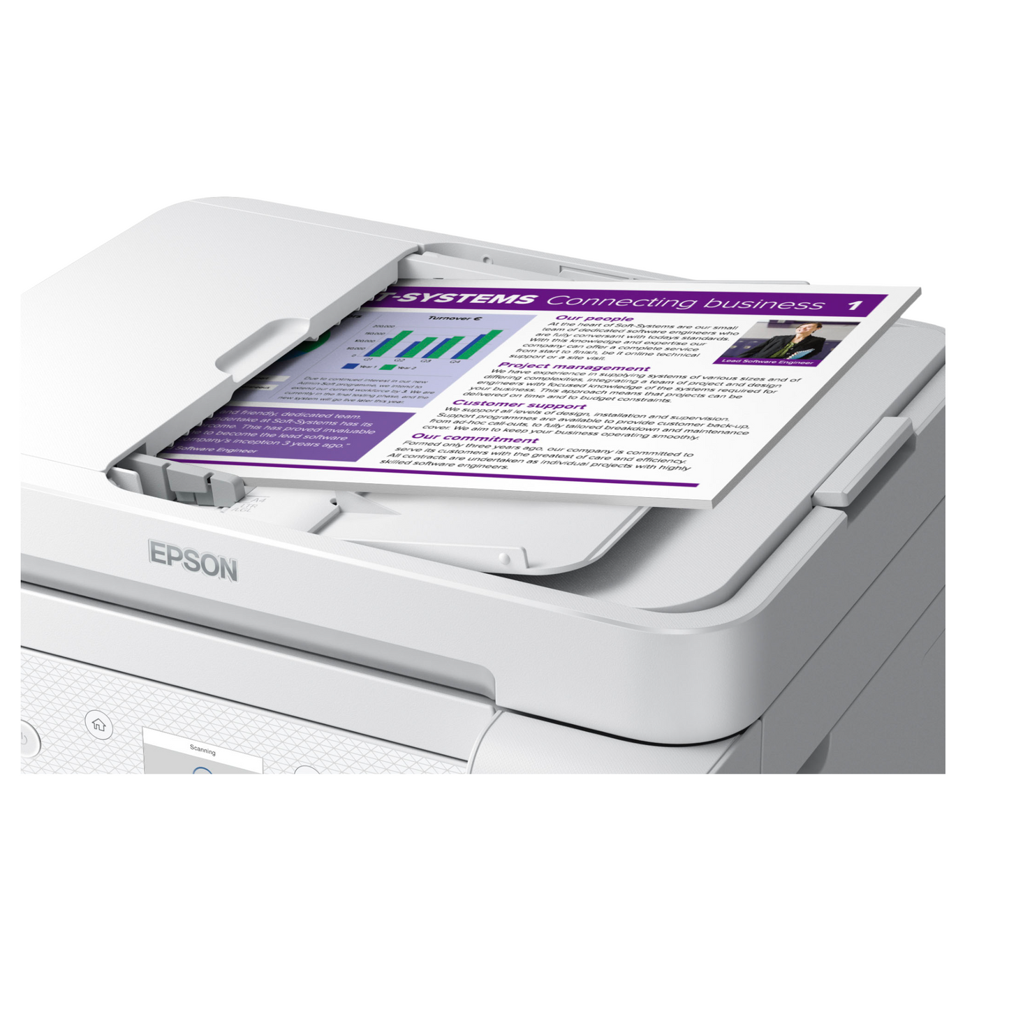 Epson - EcoTank ET-3850 All-in-One Cartridge-Free Supertank Printer