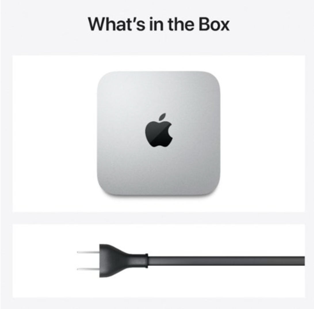 Mac mini Desktop - Apple M1 chip - 8GB Memory - 512GB SSD - Silver