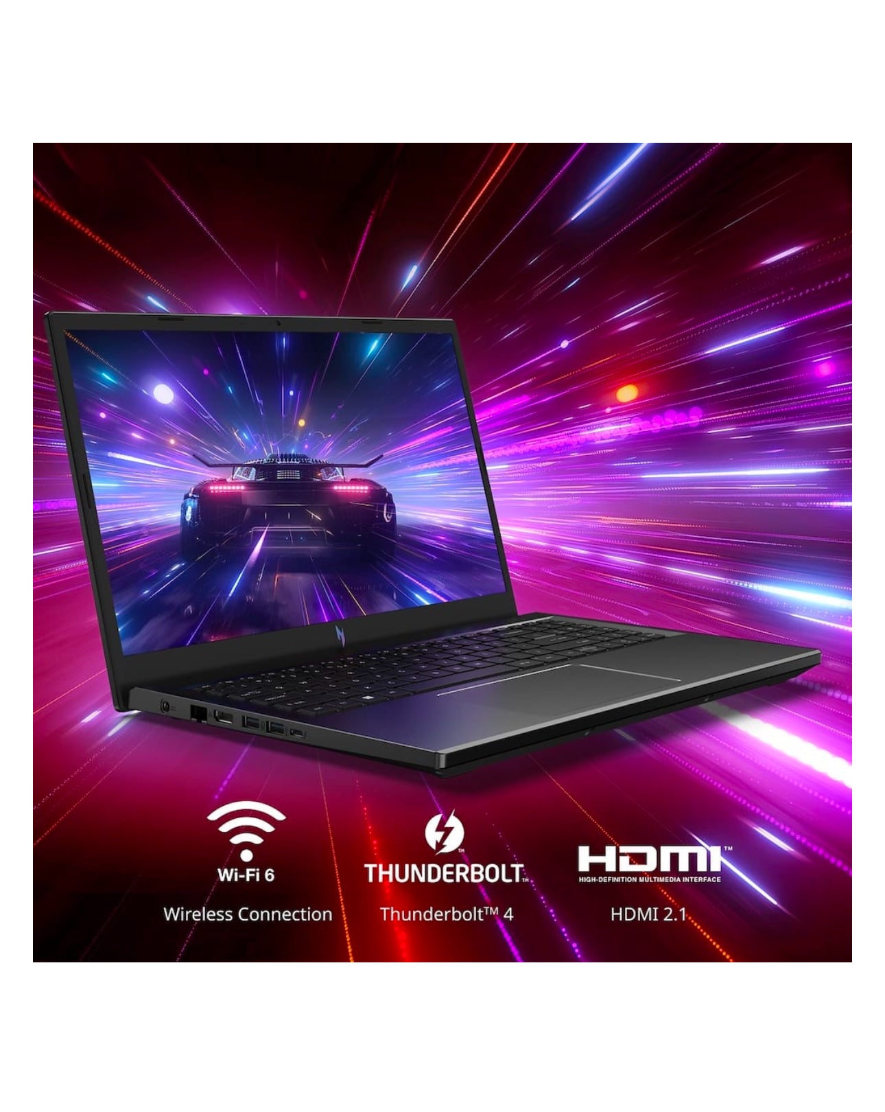 Acer - Nitro 15.6\" FHD IPS 144Hz Gaming Laptop -13th Gen Intel Core i7- NVIDIA GeForce RTX 4060-16GB DDR5-512GB SSD - Obsidian Black