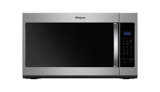 Whirlpool - 1.7 Cu. Ft. Over-the-Range Microwave - Stainless Steel