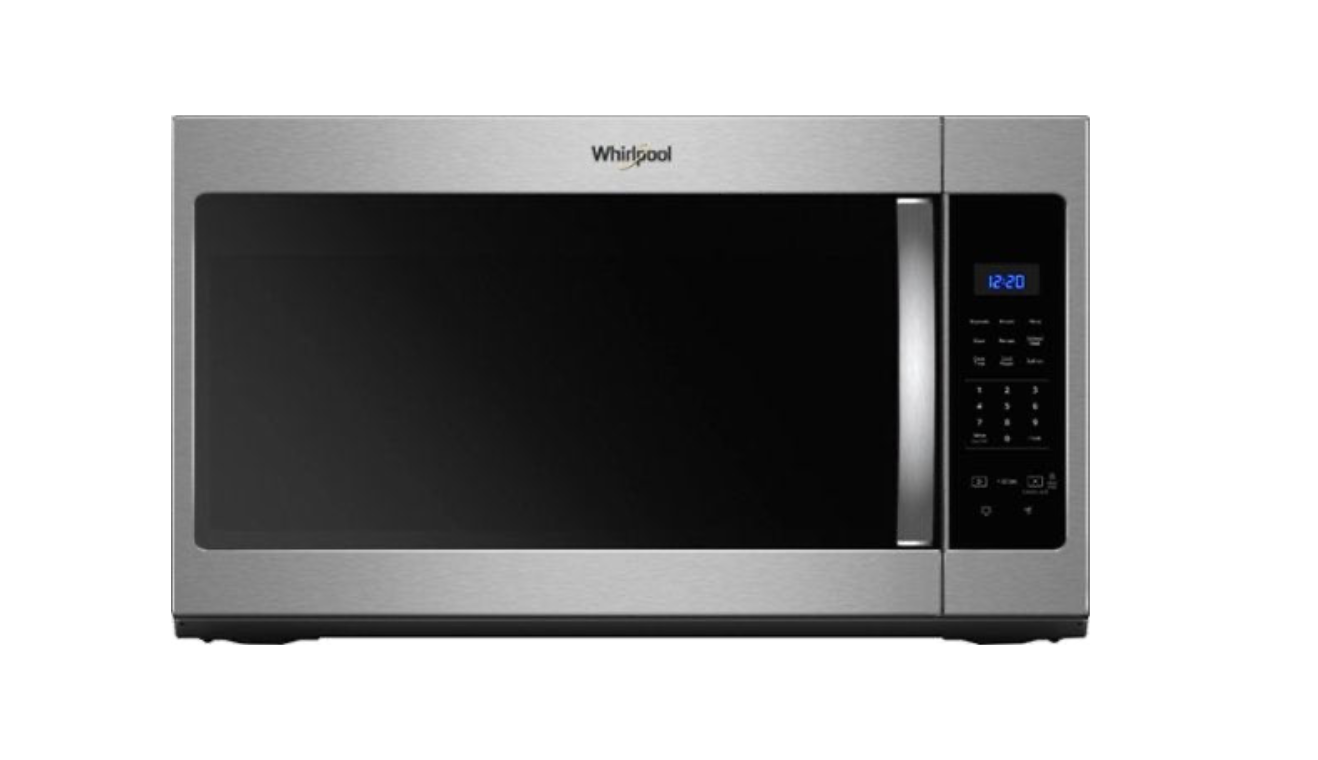 Whirlpool - 1.7 Cu. Ft. Over-the-Range Microwave - Stainless Steel