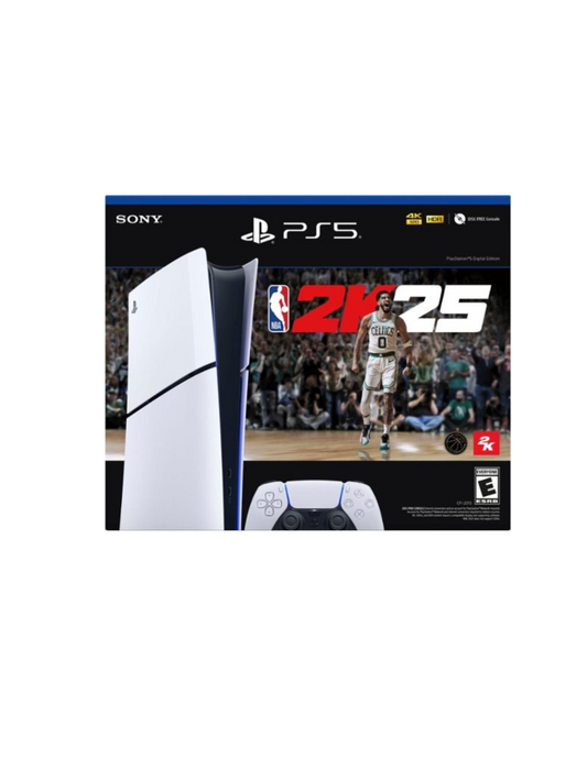 Sony - PlayStation 5 Slim Console Digital Edition – NBA 2K25 Bundle - Black