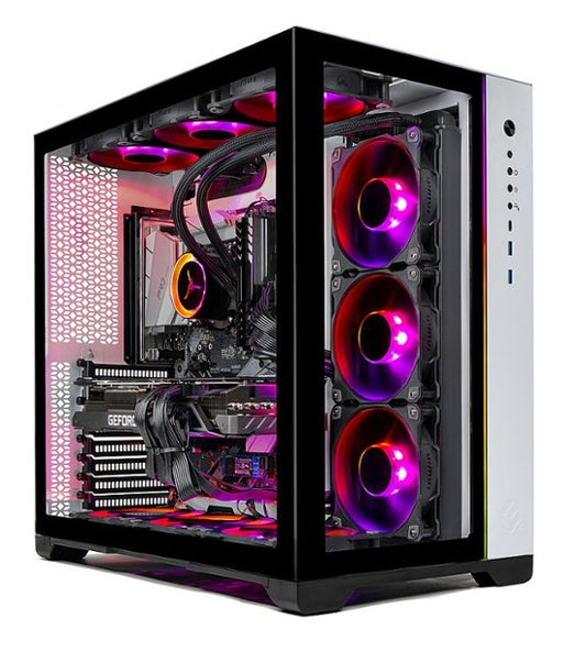 Skytech Gaming - Prism II Gaming PC i7-11700K - 32G RGB Memory - NVIDIA GeForce RTX 3080 - 1TB Gen4 SSD - 360mm AIO - White