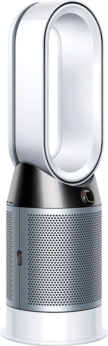 Dyson - HP04 Pure Hot + Cool Smart Tower Air Purifier, Heater and Fan -  White/Silver