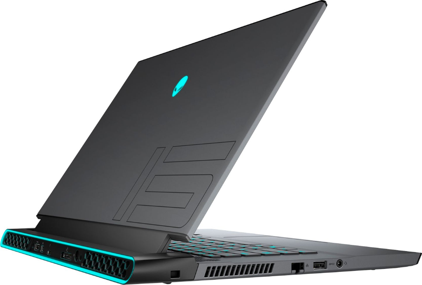 Alienware - m15 R4 15.6" FHD Gaming Laptop - Intel Core i7 - 16GB Memory - NVIDIA GeForce RTX 3070 - 512GB Solid State Drive - Dark Side of the Moon