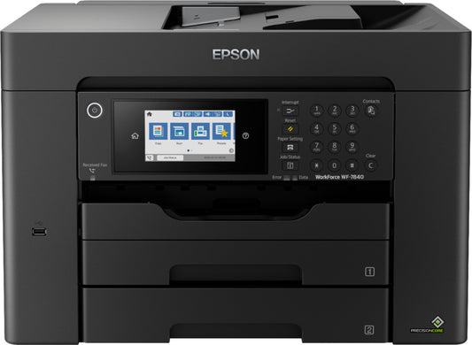 Epson - WorkForce Pro WF-7840 Wireless Wide-format All-in-One Printer