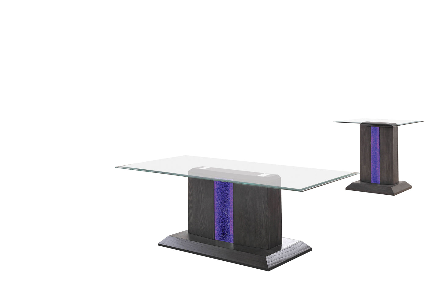 Lillon Contemporary 2-Piece Wood Table Set
