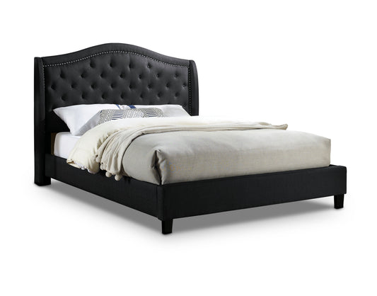 Bantris Tufted Full Bed in Black