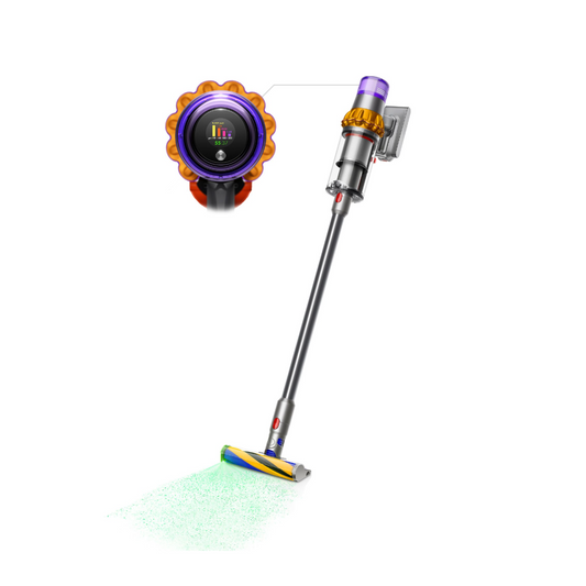 Dyson - V15 Detect Cordless Vacuum - Yellow/Nickel