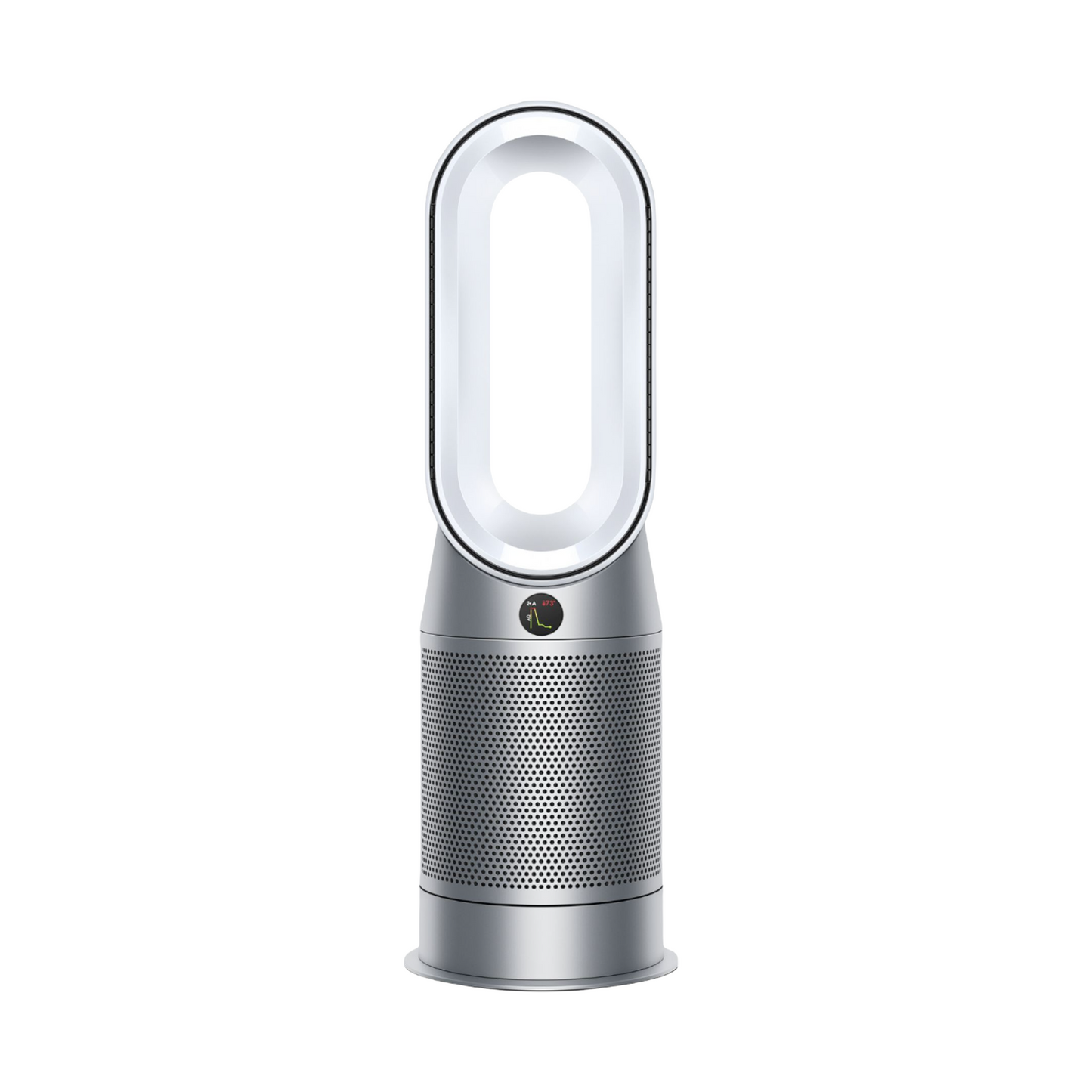 Dyson - Purifier Hot+Cool - HP07 - Smart Tower Air Purifier, Heater and Fan - White/Silver