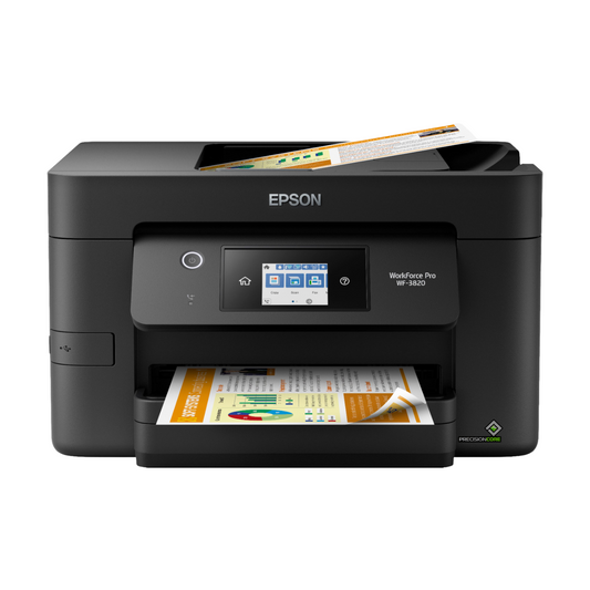 Epson - WorkForce Pro WF-3820 Wireless All-in-One Printer