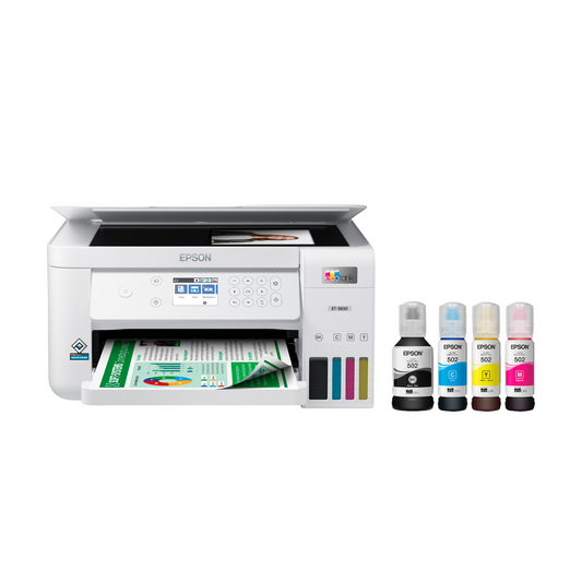 Epson - EcoTank ET-3830 All-in-One Cartridge-Free Supertank Printer