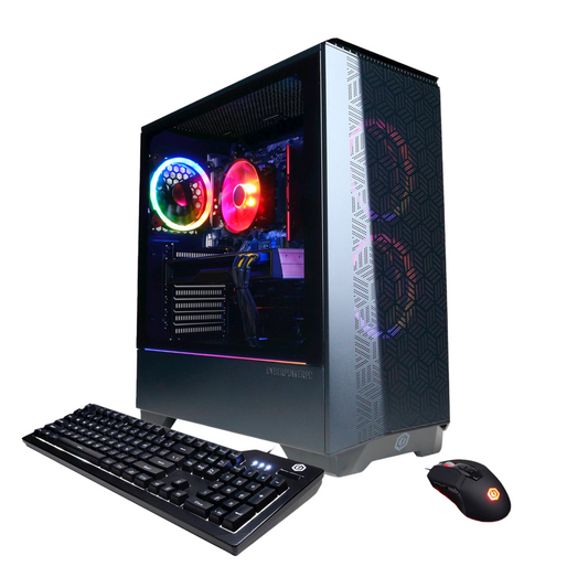 CyberPowerPC - Gamer Master Gaming Desktop - AMD Ryzen 5 3600 - 8GB Memory - AMD Radeon RX 6600 - 500GB SSD - Black