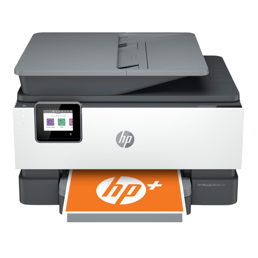 HP - OfficeJet Pro 9015e Wireless All-In-One Inkjet Printer- White