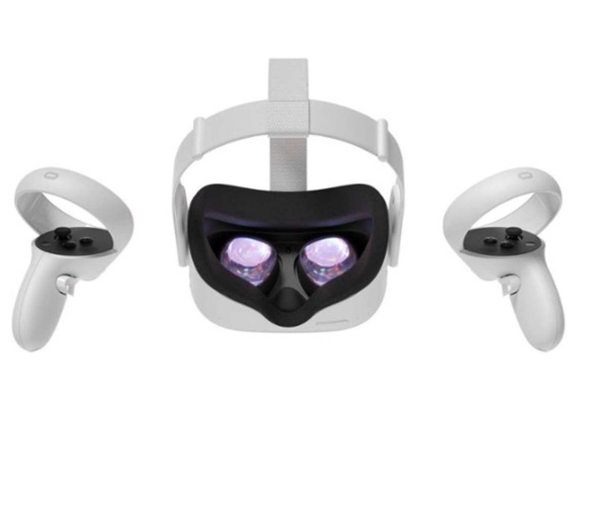 Oculus Quest 2 256GB Advanced All-in-One Virtual Reality VR Headset Set,  White