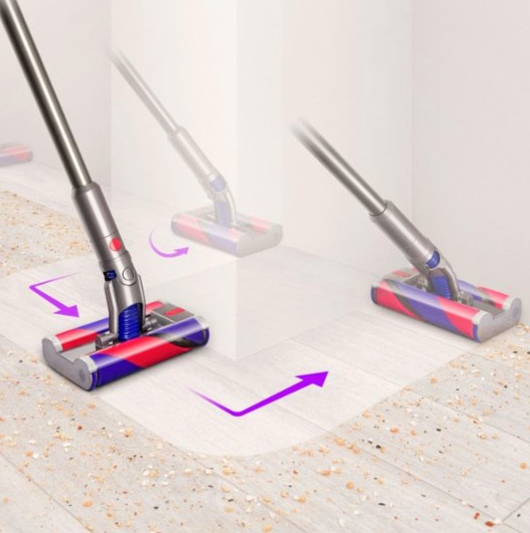 Dyson - Omni-glide Cordless Vacuum Cleaner - Purple/Nickel