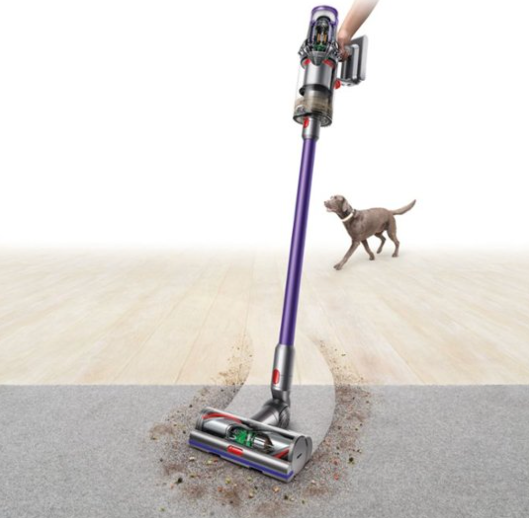 Dyson V8 Animal Cordless Stick Vacuum Cleaner, Iron – Pet Friendly Rugs