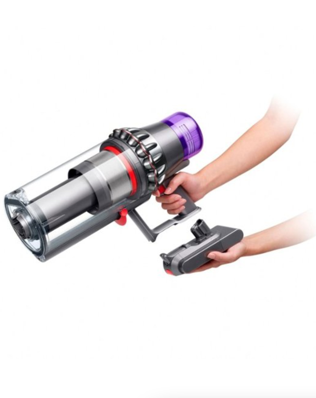 Dyson - Outsize Cordless Vacuum Cleaner - Nickel