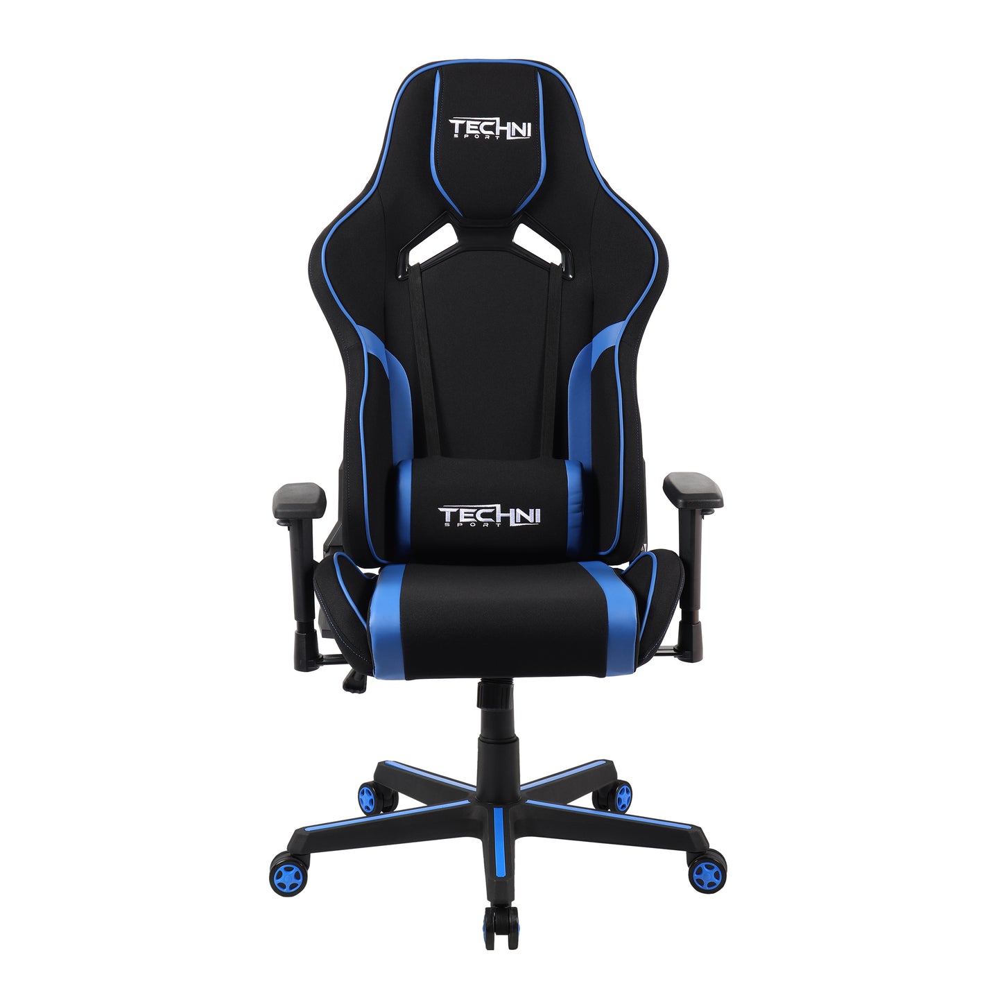Techni Sport TSF-71 Fabric Office-PC Gaming Chair, Blue