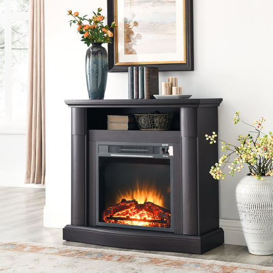 TV Stand for TVs up to 48" with Electric Fireplace