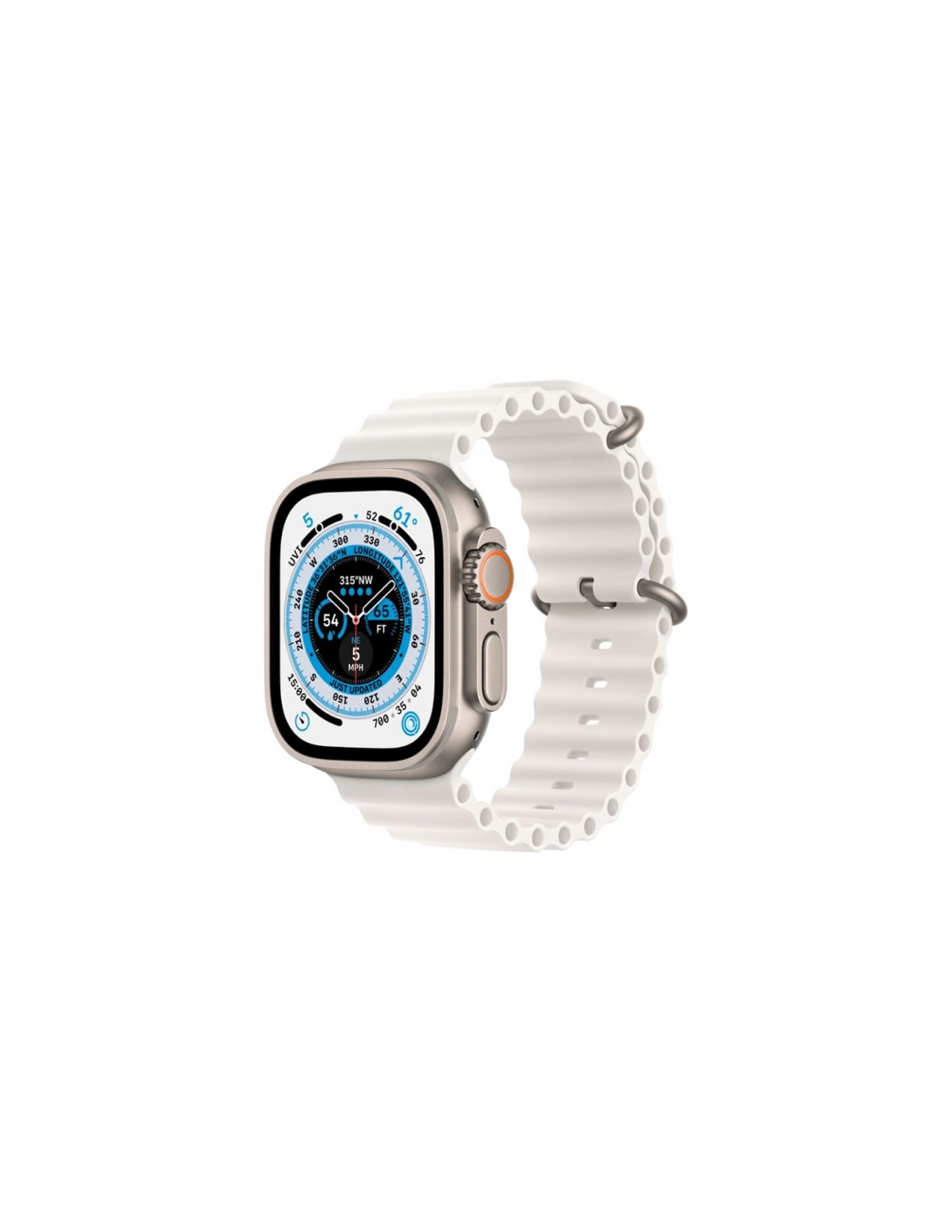 Apple Watch Ultra (GPS + Cellular) 49mm Titanium Case with Ocean