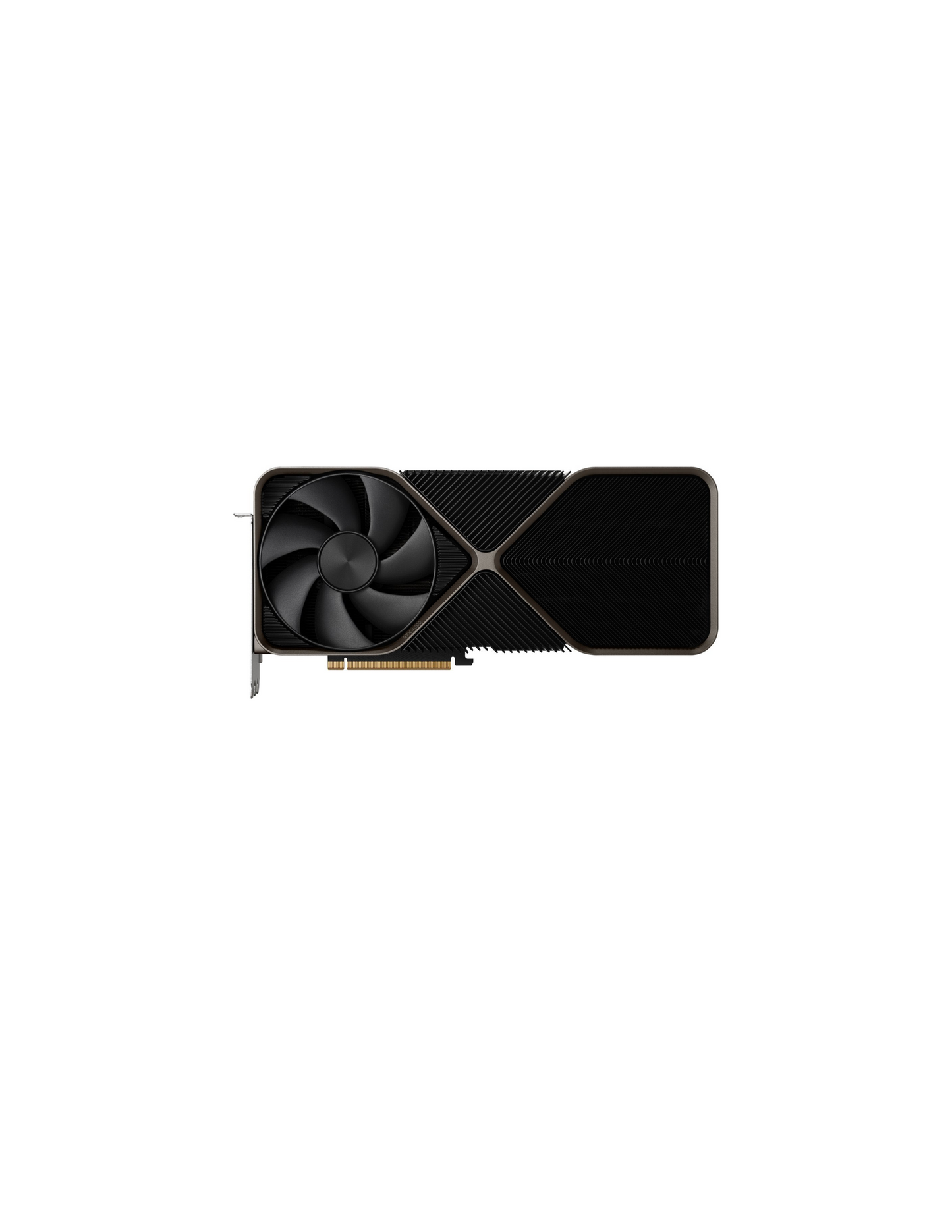 NVIDIA - GeForce RTX 4090 24GB GDDR6X Graphics Card - Titanium and black 8K Graphics Card